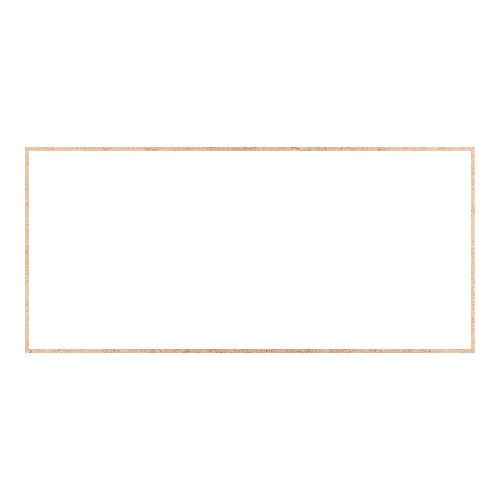 Recorte Moldura Ret 46 x 100 cm Borda 1 cm / MDF 3mm