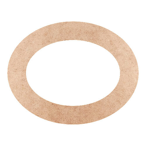 Recorte Moldura Arr 11 x 14 cm Borda 2 cm / MDF 3mm