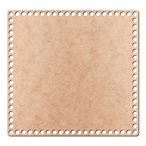 Recorte Base Ret Cesto Fio Malha 23 x 24 cm / MDF 3mm