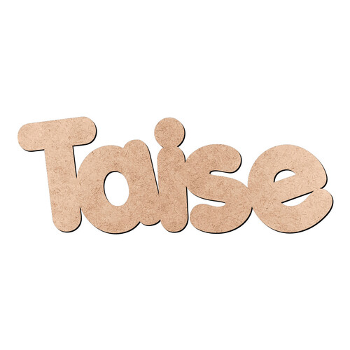 Recorte Taise Porkys / MDF 3mm