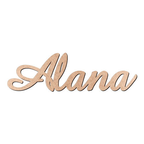 Recorte Alana Amaze / MDF 3mm