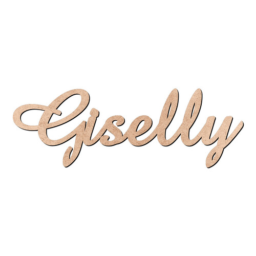 Recorte Giselly Amaze / MDF 3mm