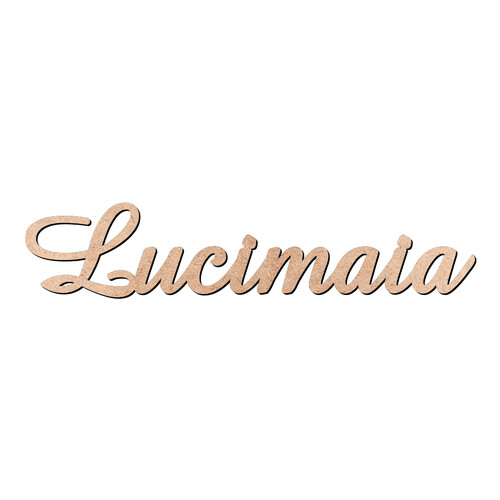 Recorte Lucimaia Amaze / MDF 3mm
