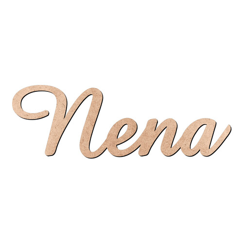 Recorte Nena Amaze / MDF 3mm