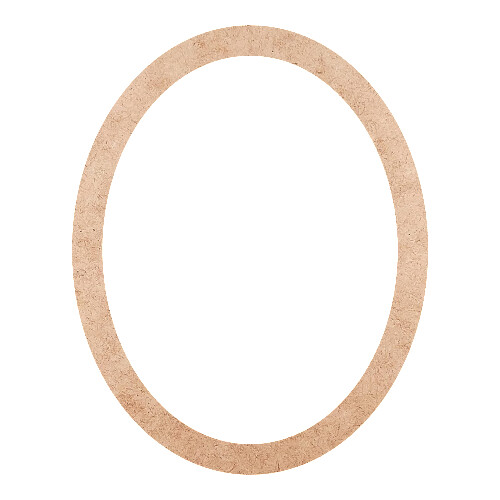 Recorte Moldura Arr 29 x 23 cm Borda 2 cm / MDF 3mm