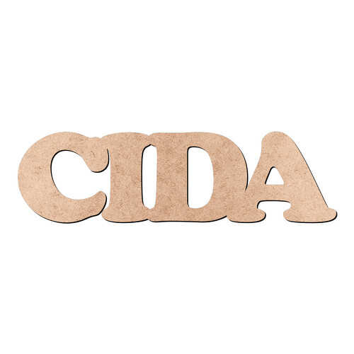 Recorte CIDA Cooper Black / MDF 3mm