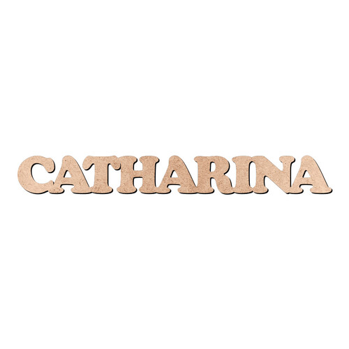 Recorte CATHARINA Cooper Black / MDF 3mm