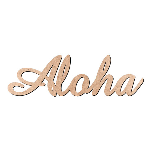 Recorte Aloha Amaze / MDF 3mm