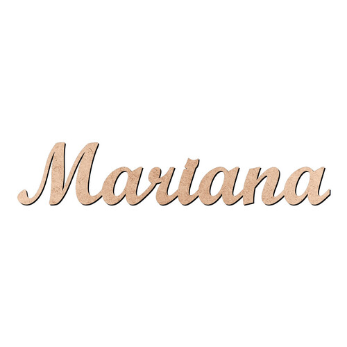 Recorte Mariana Script Mt Std / MDF 3mm