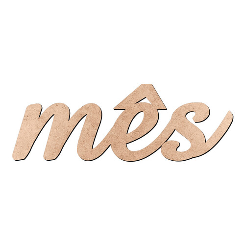 Recorte mês Amaze / MDF 3mm
