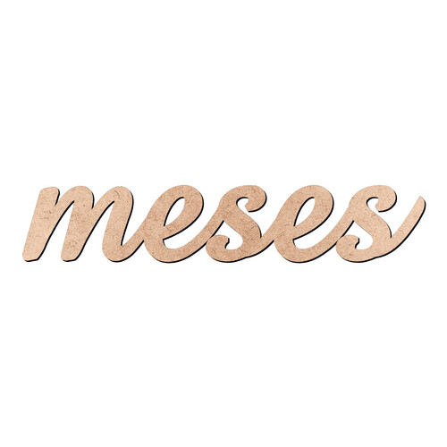 Recorte meses Amaze / MDF 3mm