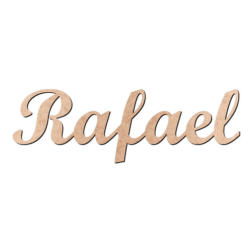 Recorte Rafael Script Mt Std / MDF 3mm