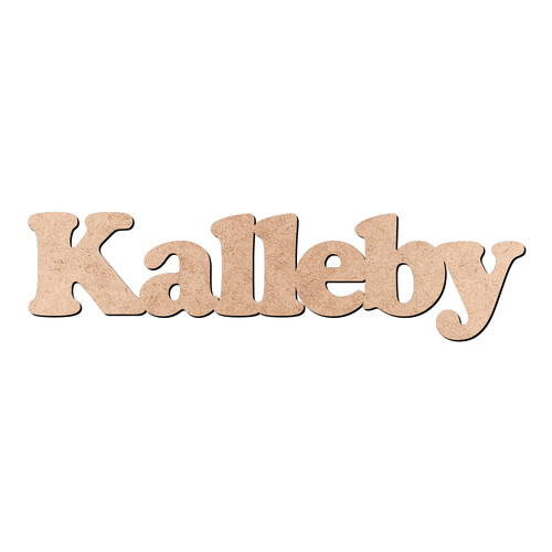 Recorte Kalleby Cooper Black / MDF 3mm