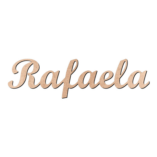 Recorte Rafaela Script Mt Std / MDF 3mm