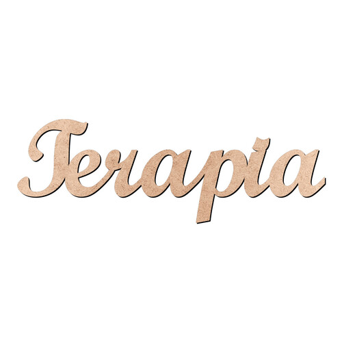 Recorte Terapia Script Mt Std / MDF 3mm