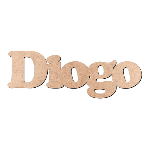 Recorte Diogo Cooper Black / MDF 3mm