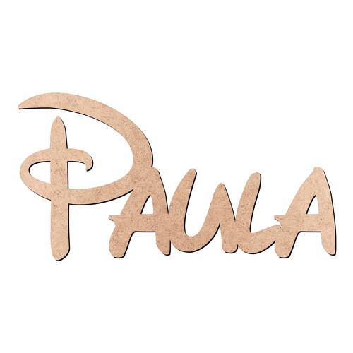 Recorte Paula Disney / MDF 3mm