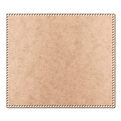 Recorte Base Ret Cesto Fio Malha 39 x 45 cm / MDF 3mm