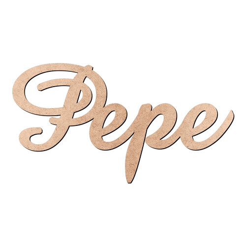 Recorte Pepe Amaze / MDF 3mm