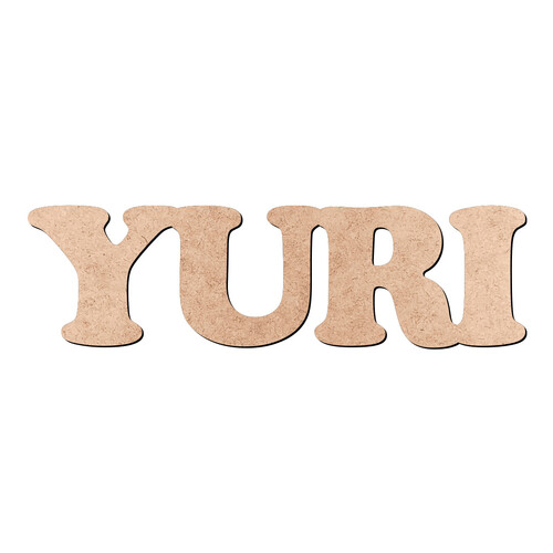 Recorte YURI Cooper Black / MDF 3mm