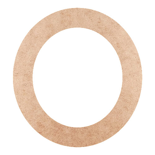 Recorte Moldura Arr 14 x 13 cm Borda 2 cm / MDF 3mm
