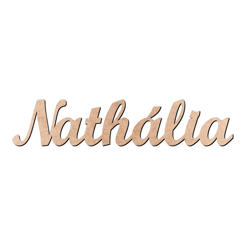Recorte Nathália Script Mt Std / MDF 3mm