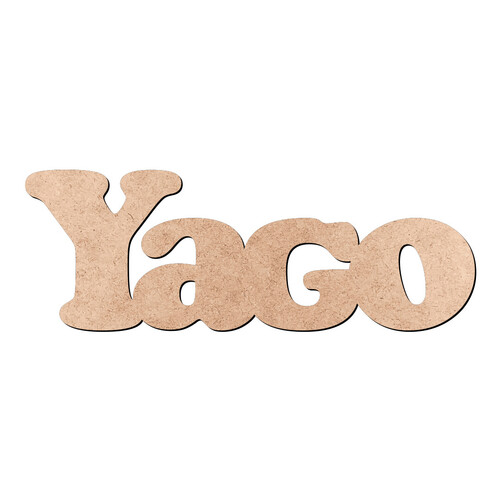 Recorte Yago / MDF 3mm