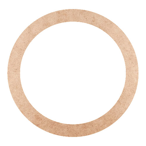 Recorte Moldura Arr 40 x 41 cm Borda 4 cm / MDF 3mm