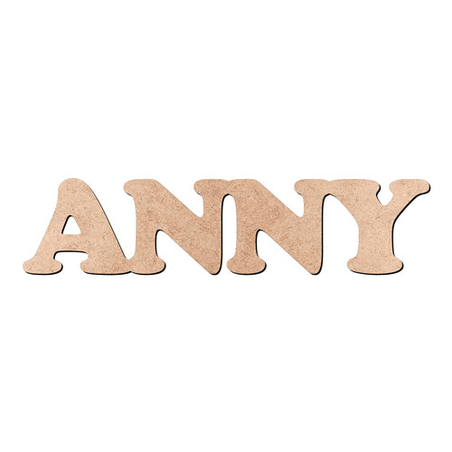 Recorte ANNY Cooper Black / MDF 3mm