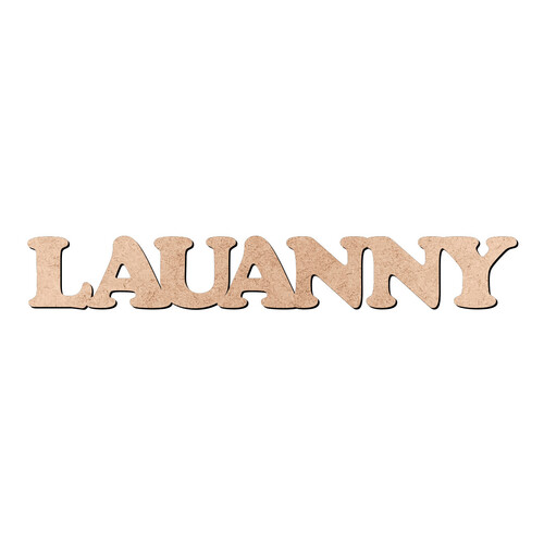 Recorte LAUANNY Cooper Black / MDF 3mm