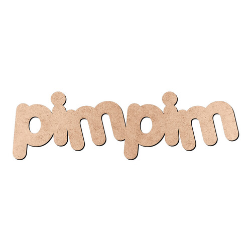 Recorte pimpim Porkys / MDF 3mm