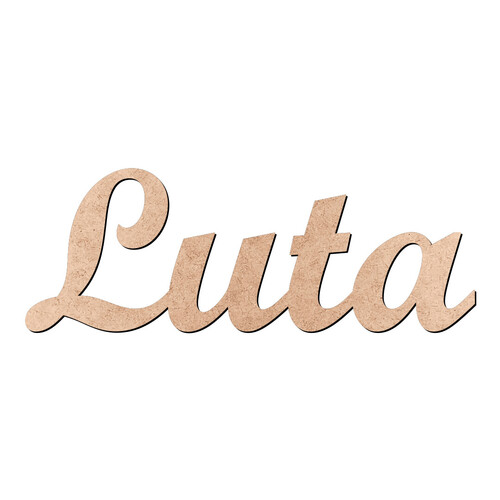 Recorte Luta Script Mt Std / MDF 3mm