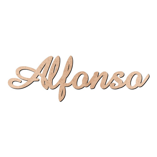Recorte Alfonso Amaze / MDF 3mm