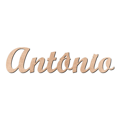 Recorte Antônio Script Mt Std / MDF 3mm