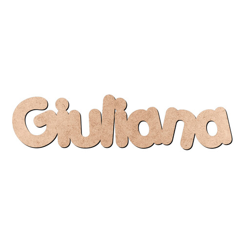 Recorte Giuliana Porkys / MDF 3mm