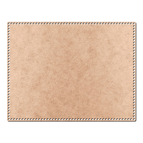Recorte Base Ret Cesto Fio Malha 37 x 48 cm / MDF 3mm