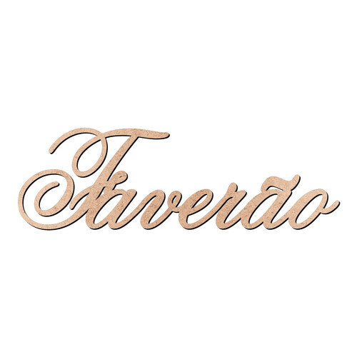 Recorte Faverão Old Script / MDF 3mm