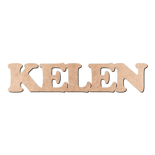 Recorte KELEN Cooper Black / MDF 3mm