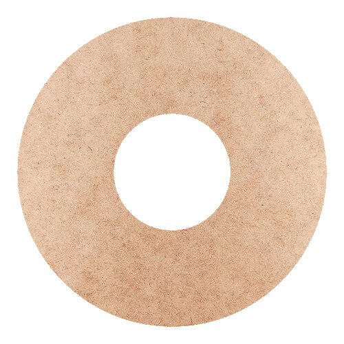 Recorte Moldura Circular 32 cm Borda 10 cm / MDF 3mm