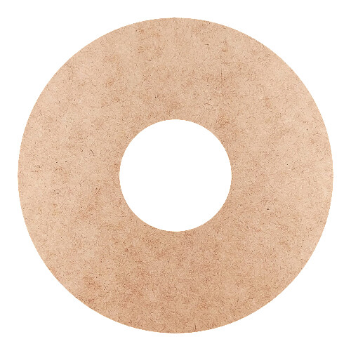 Recorte Moldura Circular 34 cm Borda 11 cm / MDF 3mm