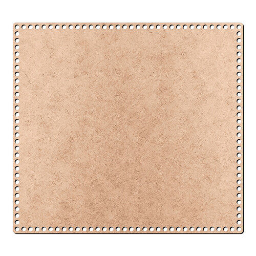 Recorte Base Ret Cesto Fio Malha 32 x 35 cm / MDF 3mm