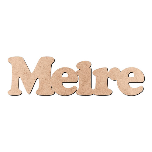 Recorte Meire Cooper Black / MDF 3mm