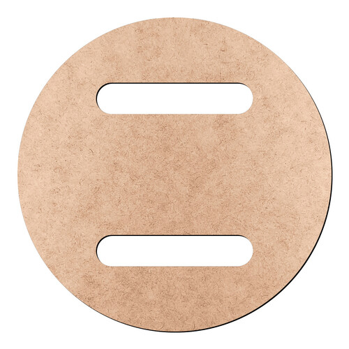 Recorte Tag Passa Fita Redonda / MDF 3mm