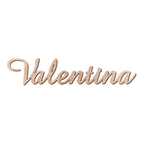 Recorte Valentina Amaze / MDF 3mm