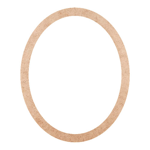 Recorte Moldura Arr 16 x 13 cm Borda 1 cm / MDF 3mm