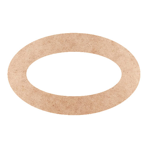 Recorte Moldura Arr 13 x 21 cm Borda 3 cm / MDF 3mm