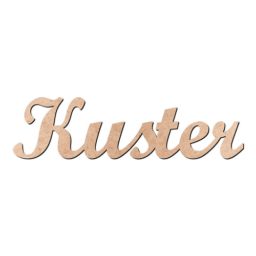 Recorte Kuster Script Mt Std / MDF 3mm