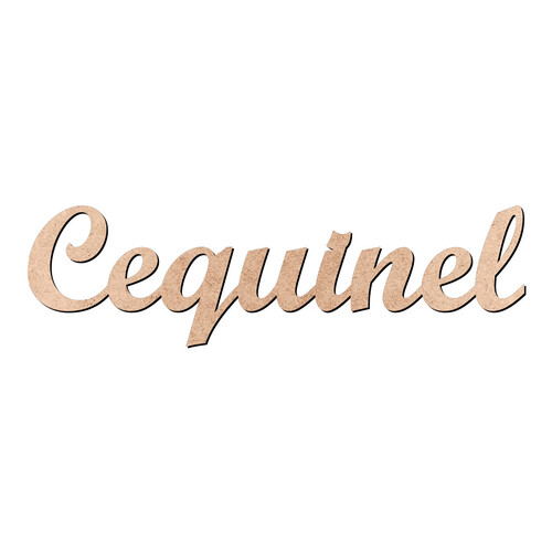 Recorte Cequinel Script Mt Std / MDF 3mm