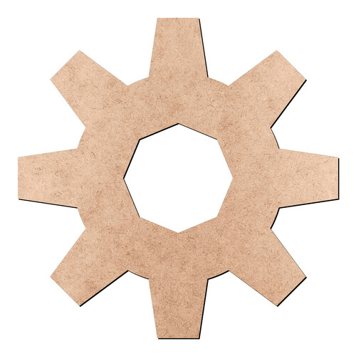 Recorte Engrenagem / MDF 3mm