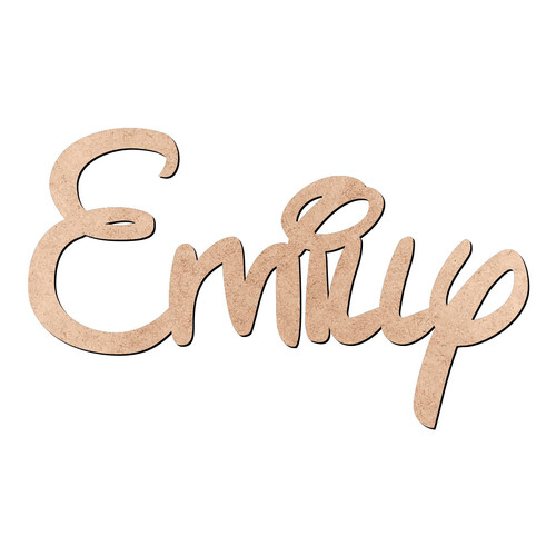 Recorte Emilly Disney / MDF 3mm